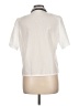 Essentials 100% Polyester Ivory Short Sleeve Blouse Size 12 - photo 2