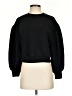 prologue Solid Black Sweatshirt Size XS - photo 1