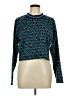 Future Collective Metallic Blue Pullover Sweater Size XL - photo 1