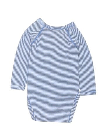 Petit Bateau Long Sleeve Onesie (view 2)