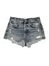AGOLDE 100% Cotton Blue Denim Shorts Size 25 waist - photo 1