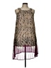 Blu Pepper 100% Polyester Graphic Purple Cocktail Dress Size L - photo 1