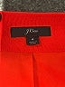 J.Crew 100% Polyester Solid Red Formal Skirt Size 4 - photo 4