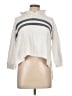 Sundry 100% Cotton Stripes White Pullover Sweater Size Lg (3) - photo 1