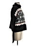 SO 100% Polyester Chevron-herringbone Black Pullover Sweater Size M - photo 4