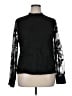 Shein 100% Polyester Black Long Sleeve Blouse Size XL - photo 1