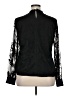 Shein 100% Polyester Black Long Sleeve Blouse Size XL - photo 2