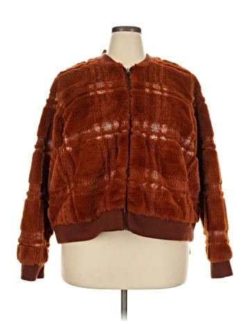 By Anthropologie Faux Fur Jacket (view 1)