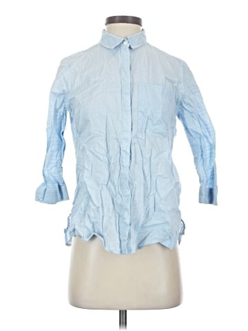 LC Waikiki 3/4 Sleeve Button-Down Shirt (view 1)