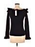 White House Black Market Black Blue Pullover Sweater Size S - photo 2