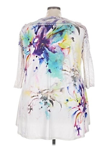 Avenue 3/4 Sleeve Blouse (view 2)