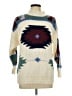 Outback Red Print Ivory Pullover Sweater Size L - photo 1