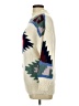 Outback Red Print Ivory Pullover Sweater Size L - photo 5