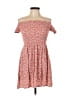 Shein 100% Viscose Red Casual Dress Size L - photo 1