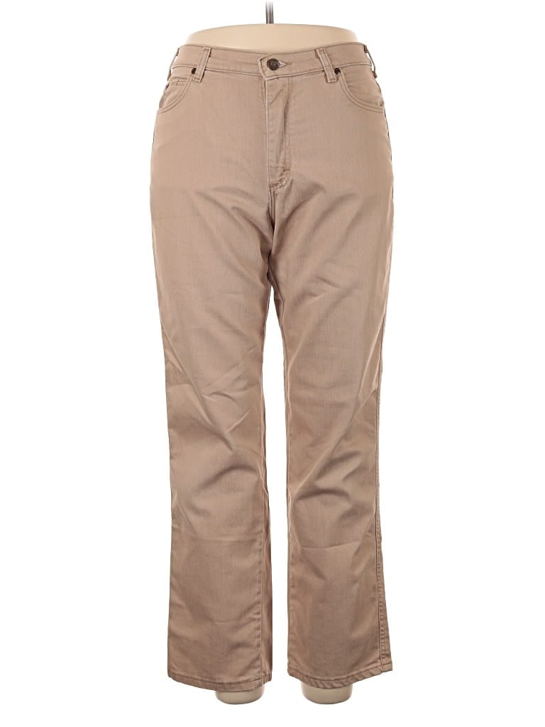 Pre-owned Lee Jeans In Tan