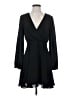 Express 100% Polyester Solid Black Cocktail Dress Size S - photo 1