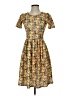 Lularoe Print Yellow Casual Dress Size XXS - photo 1
