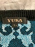 Yuka 100% Cotton Paisley Blue Pullover Sweater Size Sm (T1) - photo 7