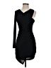 BCBGeneration Solid Black Cocktail Dress Size S - photo 1
