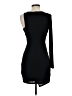 BCBGeneration Solid Black Cocktail Dress Size S - photo 2