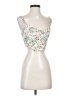 Princess Polly 100% Polyester White Sleeveless Top Size 2 - photo 1