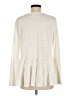 Deletta Ivory Long Sleeve Top Size M - photo 2