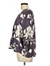 West Kei 100% Polyester Gray 3/4 Sleeve Blouse Size L - photo 5