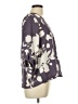 West Kei 100% Polyester Gray 3/4 Sleeve Blouse Size L - photo 4