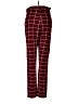Shein Plaid Burgundy Casual Pants Size 8 - 10 - photo 2