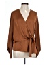 Ramy Brook 100% Polyester Brown 3/4 Sleeve Blouse Size M - photo 1