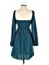 Unbranded 100% Polyester Solid Teal Cocktail Dress Size XS - photo 2