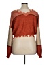 rue21 100% Acrylic Color Block Orange Pullover Sweater Size XL - photo 2