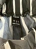 Shein Stripes Black Shorts Size 4 - photo 3