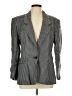 Collections by Michelle Stuart Houndstooth Gray Blazer Size 10 - photo 1