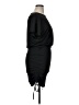 Unbranded Solid Black Casual Dress Size XL - photo 4