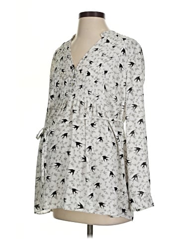 A Pea in the Pod 3/4 Sleeve Blouse (view 1)