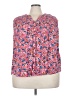 Caffé Marrakesh 100% Rayon Floral Pink Sleeveless Blouse Size 3X - photo 1