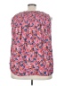 Caffé Marrakesh 100% Rayon Floral Pink Sleeveless Blouse Size 3X - photo 2
