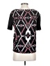 Sandro Black Short Sleeve Top Size Sm (1) - photo 2