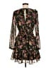 Trixxi 100% Polyester Floral Black Cocktail Dress Size M - photo 2