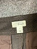 Frenchi Chevron-herringbone Brown Shorts Size 1 - photo 3