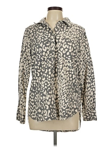 Merona Long Sleeve Blouse (view 1)