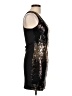 Cameo Metallic Black Cocktail Dress Size L - photo 4