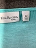 Kim Rogers Teal Sleeveless Blouse Size 3X - photo 7