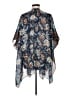 Assorted Brands 100% Polyester Blue Kimono One size - photo 2