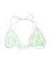 Blackbough Floral Green Swimsuit Top Size L - photo 1