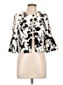 Danny And Nicole Floral Ivory Jacket Size 10 - photo 1