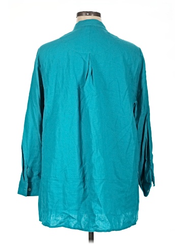 Tahari 3/4 Sleeve Button-Down Shirt (view 2)