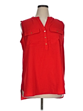 Charter Club Sleeveless Button Down Shirt