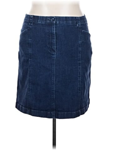 L.L.Bean Denim Skirt (view 1)